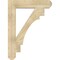 Ekena Millwork Merced Craftsman Rough Sawn Bracket, Douglas Fir, 6"W x 34"D x 46"H BKT06X34X46MRC04RDF - alternate 3